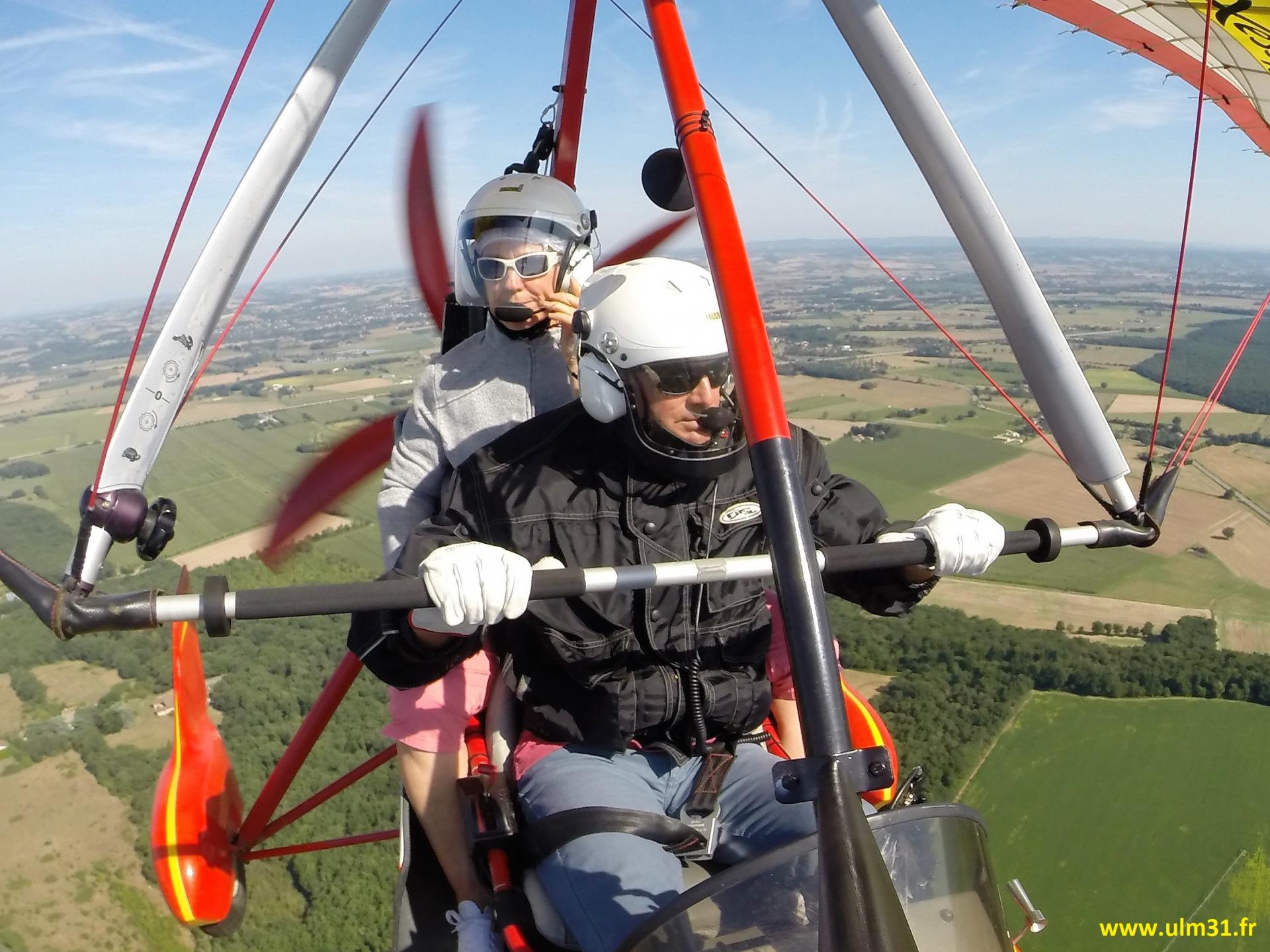 1 Baptême de l'air Nadine et Laurent