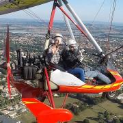 3 Baptême de L'air bande à Chloé et Laura