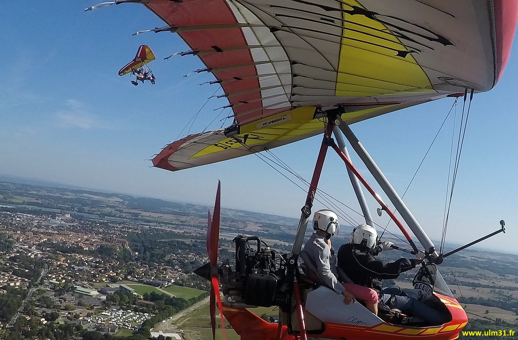 5 Baptême de l'air Nadine et Laurent