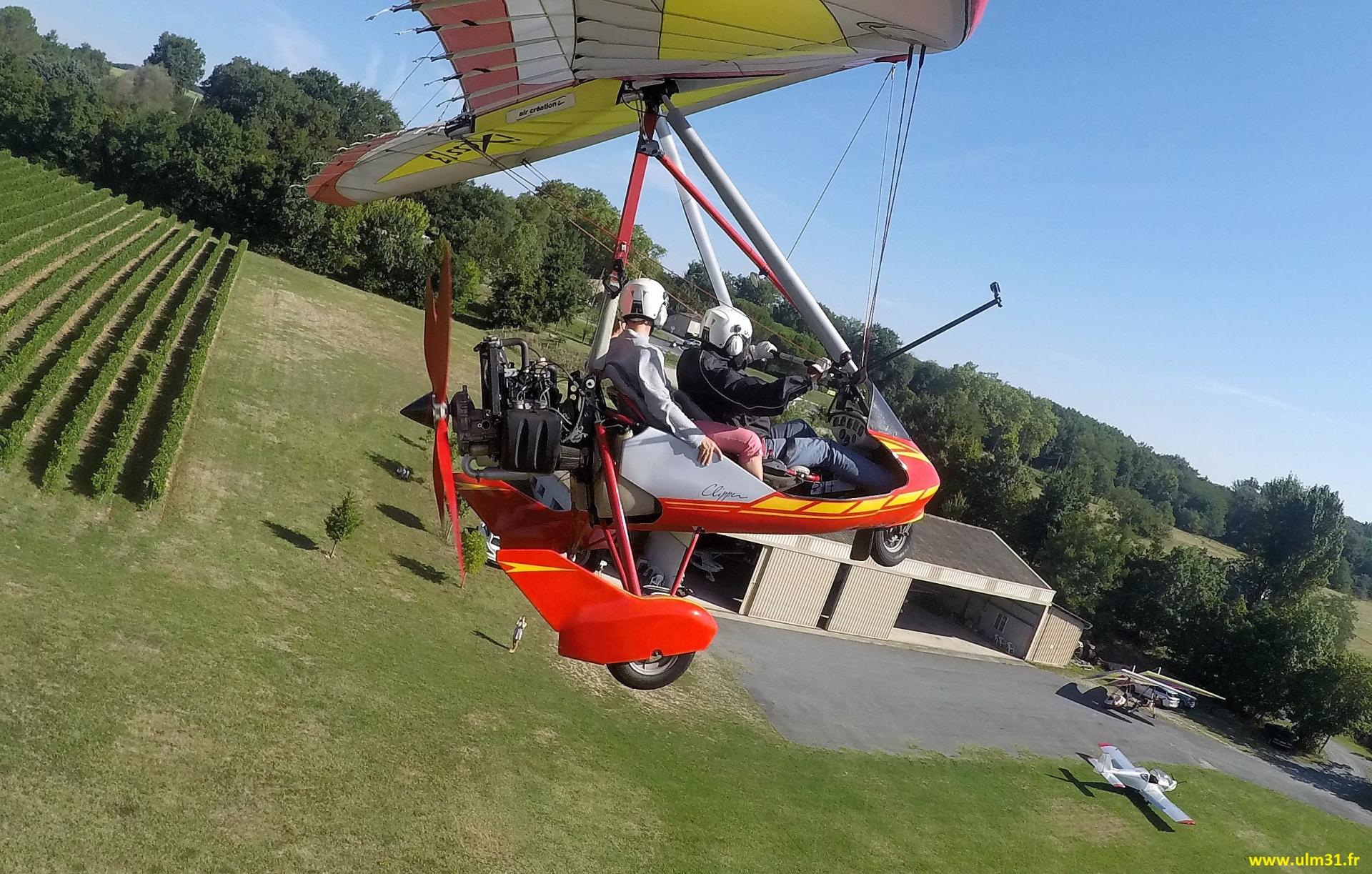 8 Baptême de l'air Nadine et Laurent