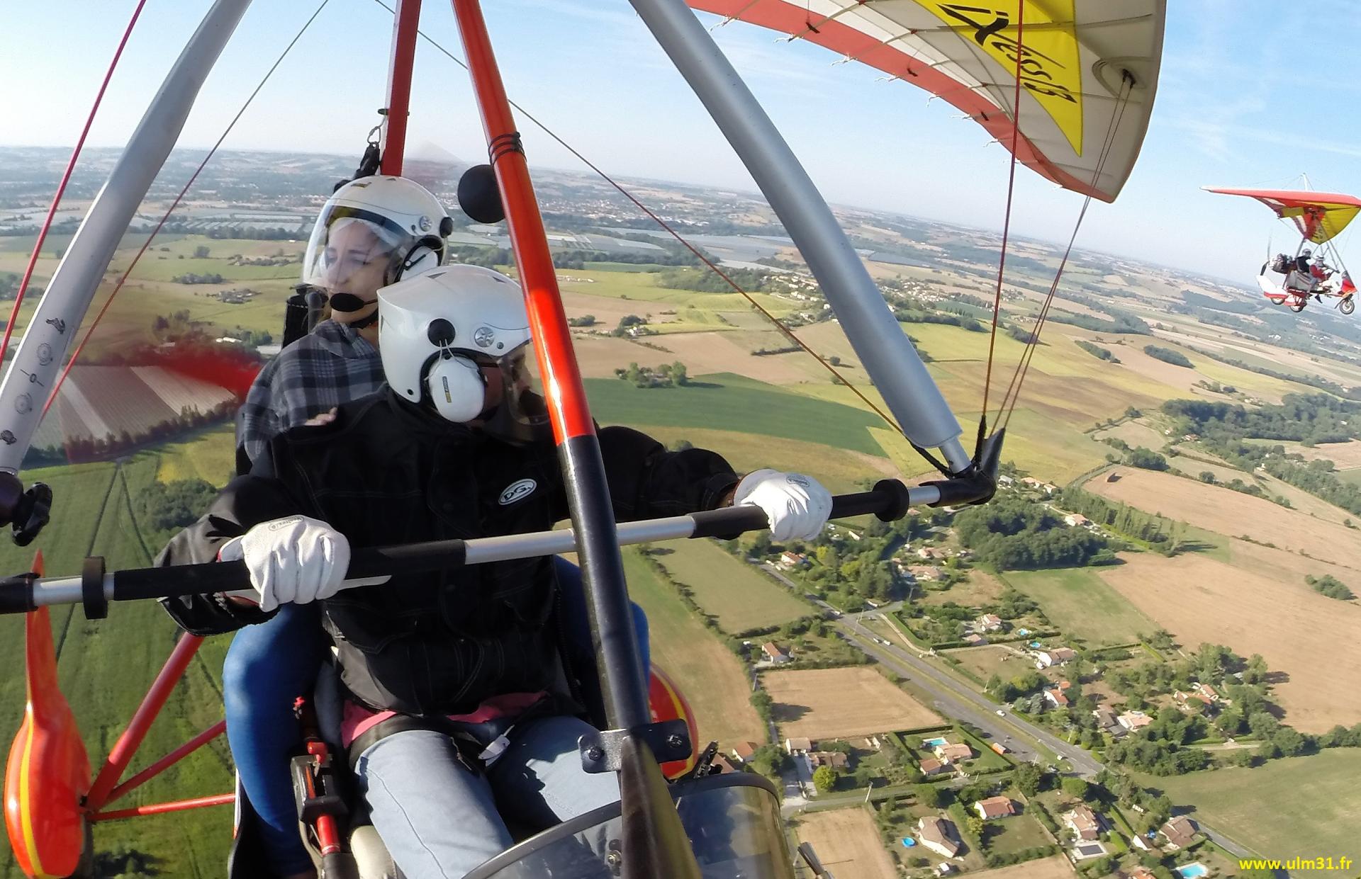 9  Baptême de L'air bande à Chloé et Laura