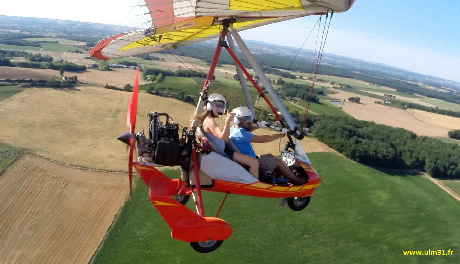 Baptême de l'air Marie Aude Jade 1