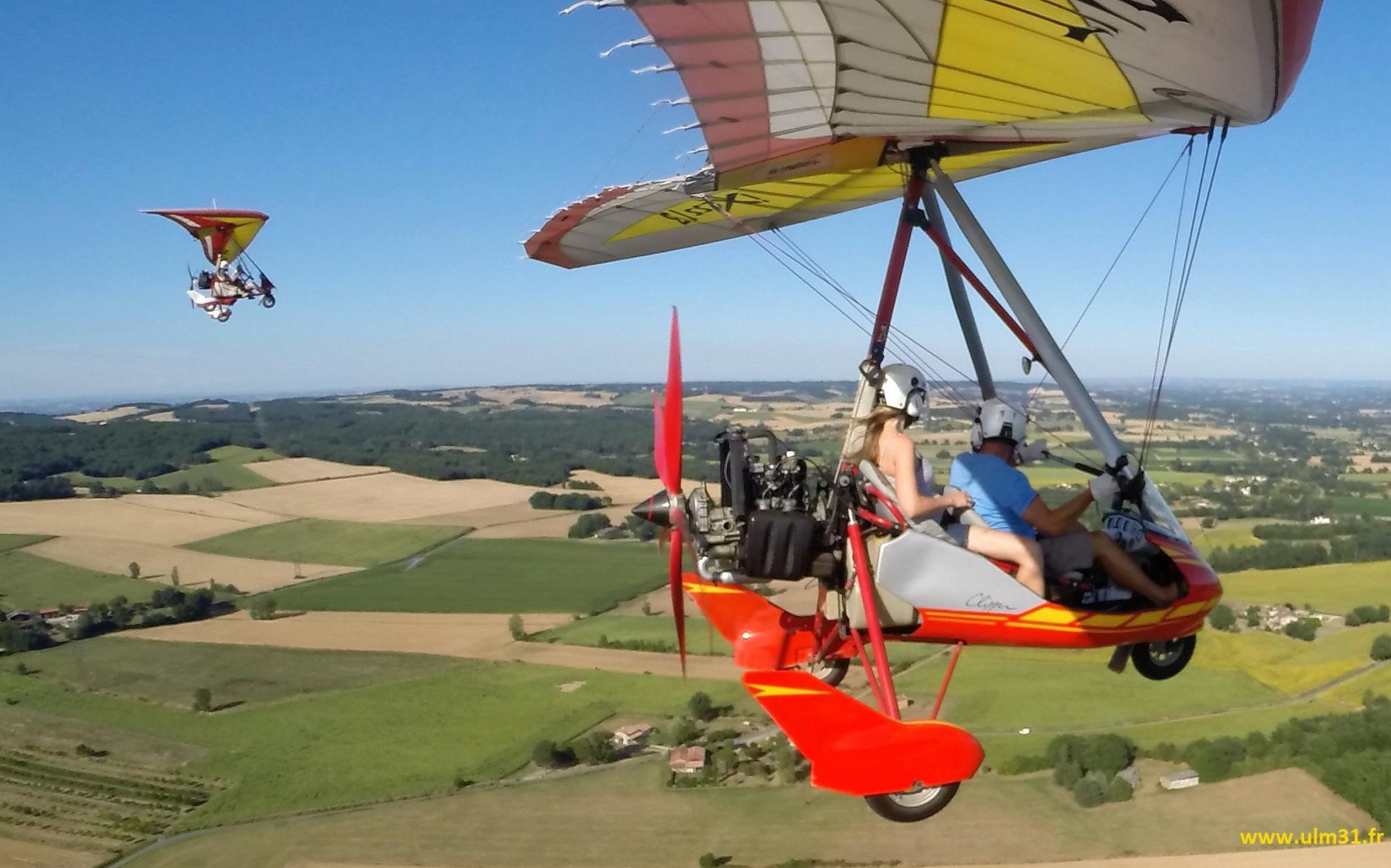 Baptême de l'air Marie Aude Jade 2