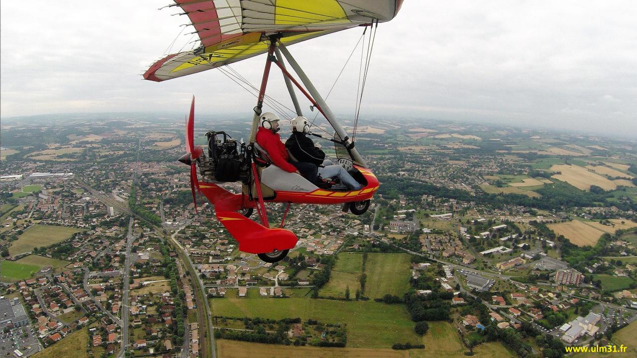 First flight in ULM