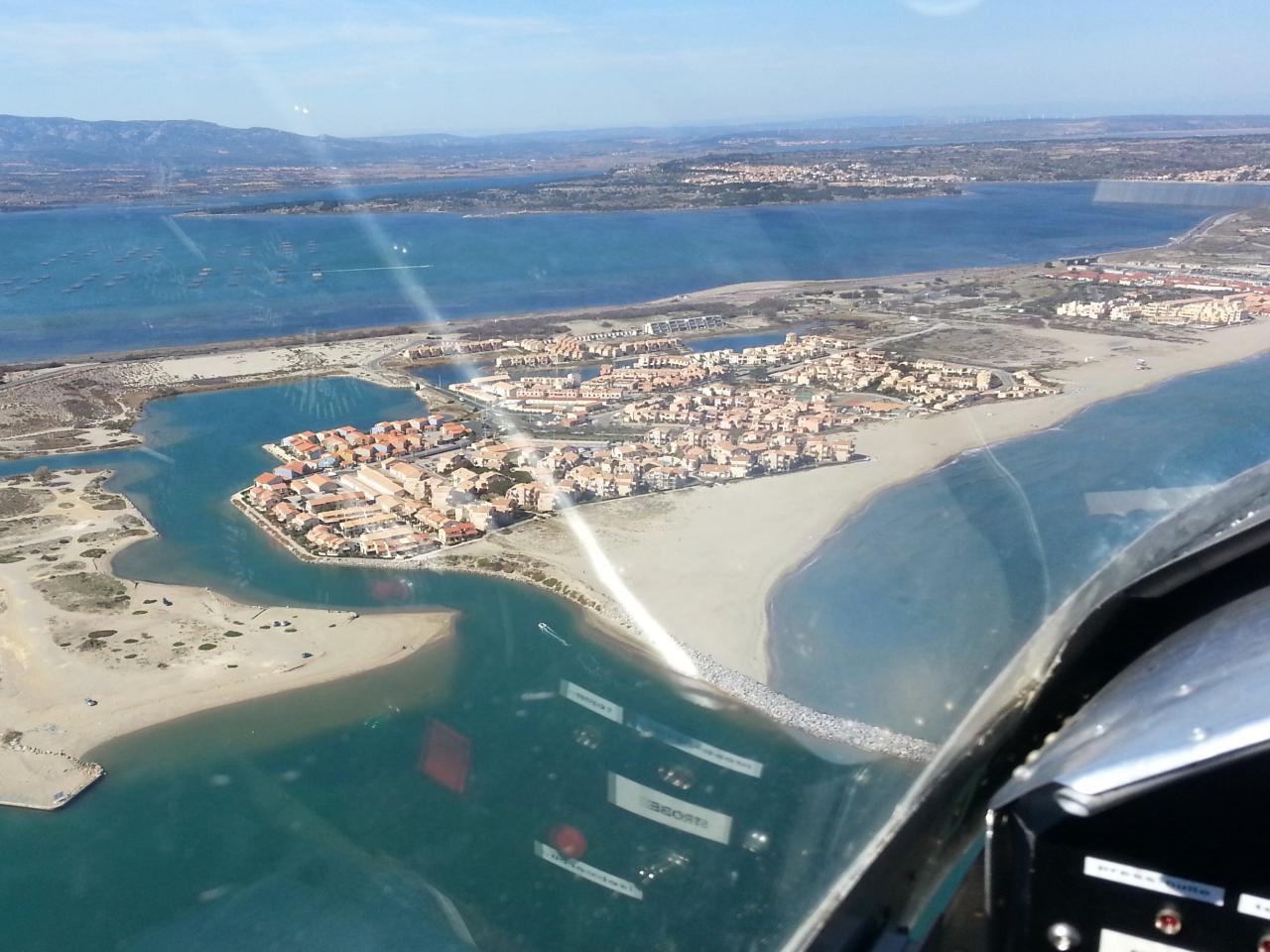 Leucate la plage et le camp naturiste