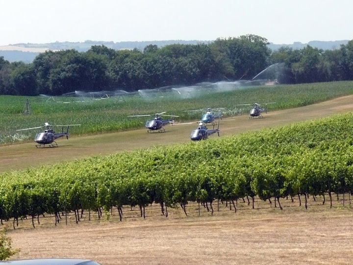 Hélicoptère sur la base ULM de La Ramière 3
