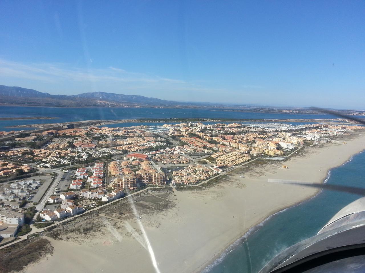 Port Leucate l'étang les plages