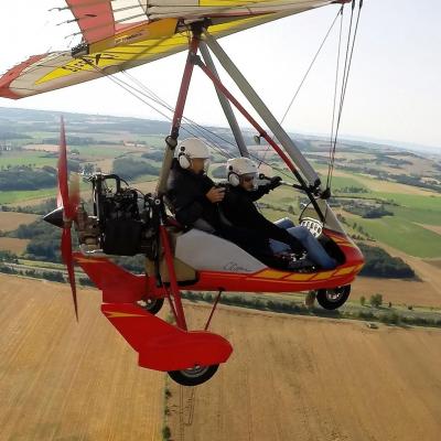 Baptême de l'air Georges 1er Juillet 2018