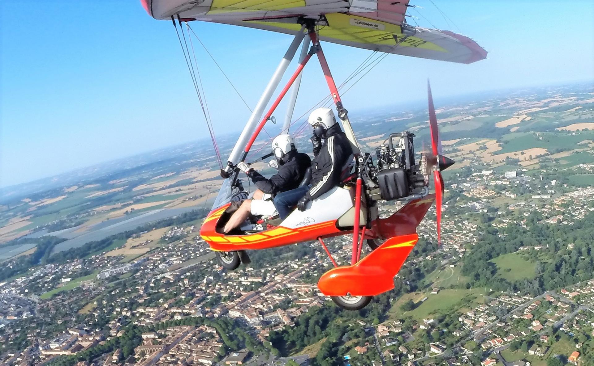 Baptêmes de l'air ULM Toulouse Tarn