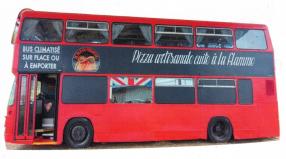 Pizzeria bus anglais Toulouse