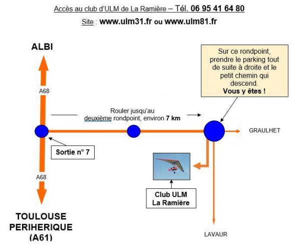 Plan d'acces sports en Occitanie