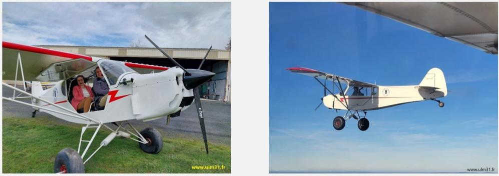 Baptême de l'air Toulouse Tarn