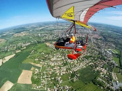 Philippe Strifèle baptêmes de l'air ULM Toulouse Lavaur Tarn