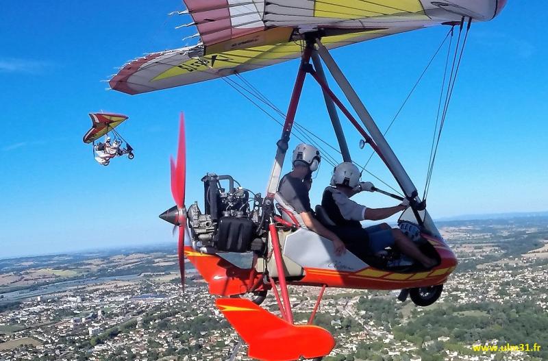 Baptêmes de l'air ULM Toulouse Tarn